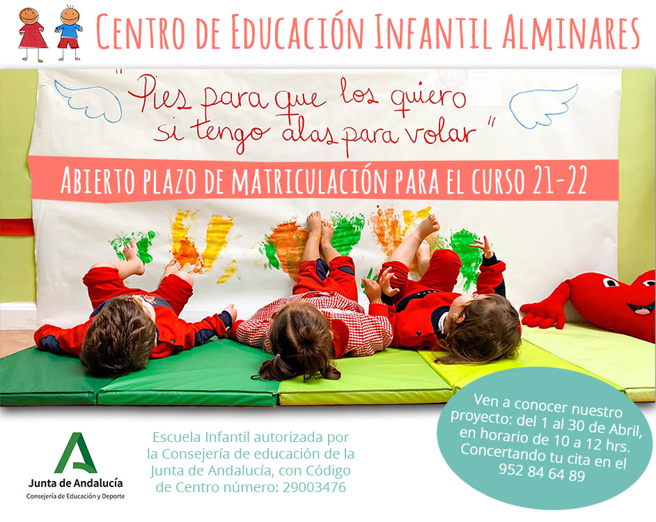Abierto plazo de matrícula Alminares